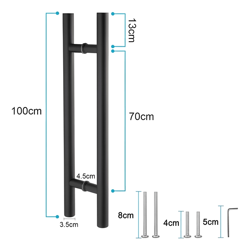 MANILLON DOBLE 100 CM PARA MADERA, CRISTAL Y METAL - 1