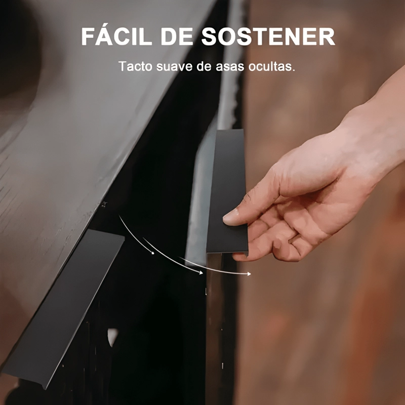 JALADERA OCULTA PERFIL L 15 CM PARA CAJONES Y PUERTA 12PZ - 2