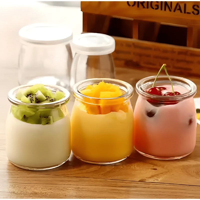 PACK 24 FRASCO VIDRIO PUDDING 150 ML PARA POSTRES #2 - 4