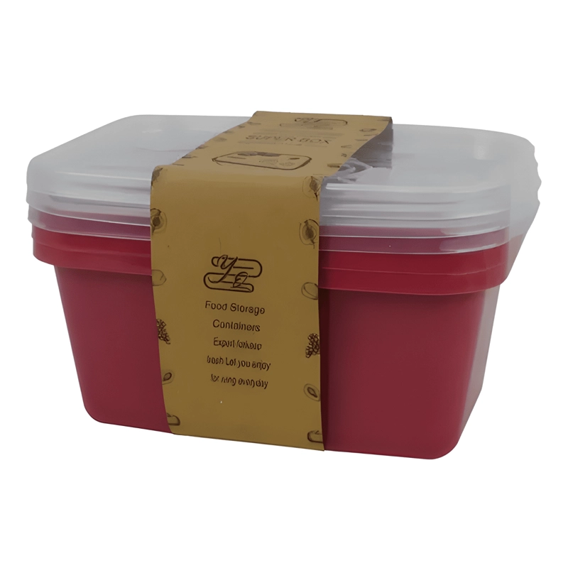 SET 3 TAPERS PLASTICO RECTANGULAR 180 ML #2 - 4