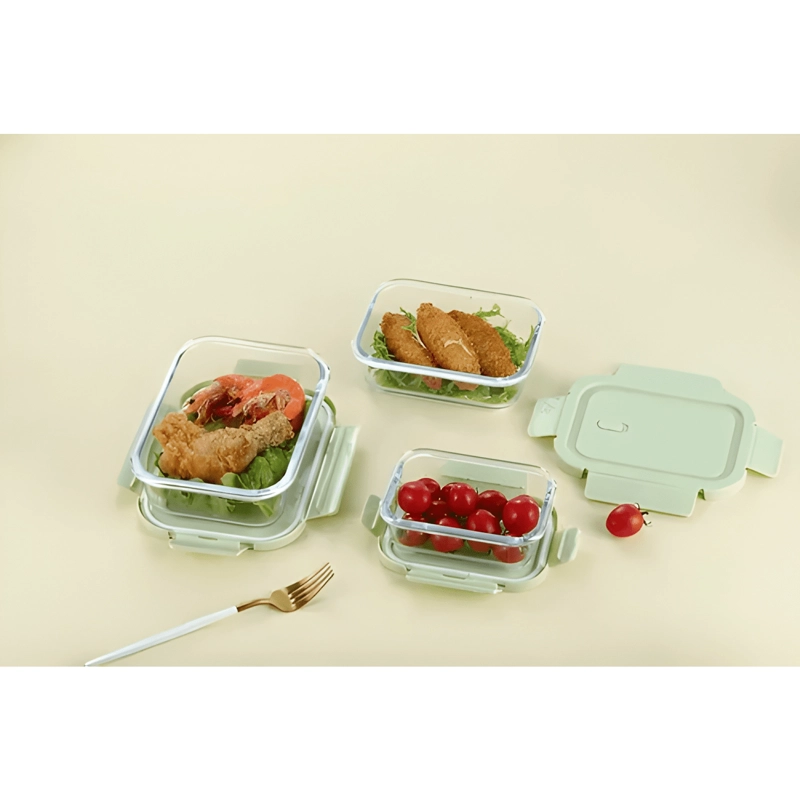 TAPER HERME TICO VIDRIO PORTACEREALES 3U, TRANSPARENTE - 2