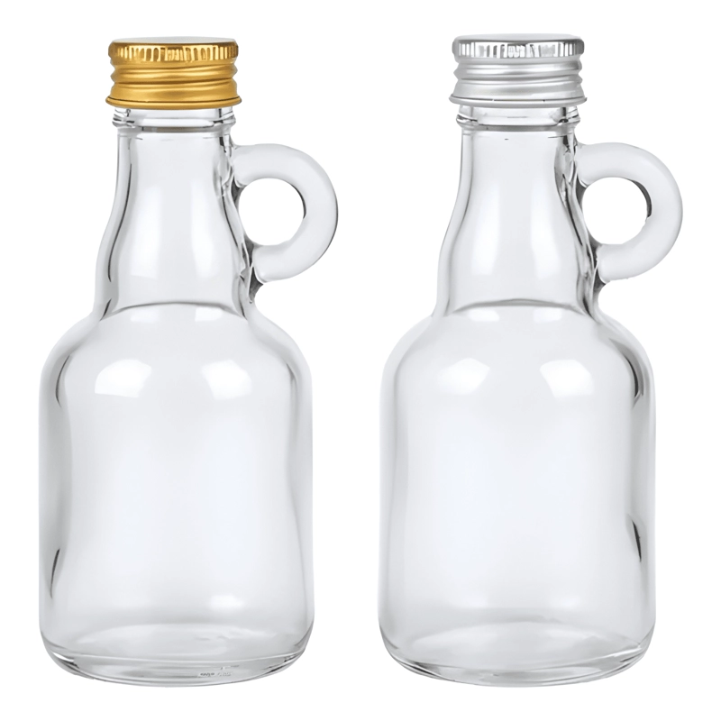 PACK 12 MINI BOTELLA DE VIDRIO 50 ML CON ASA - 2