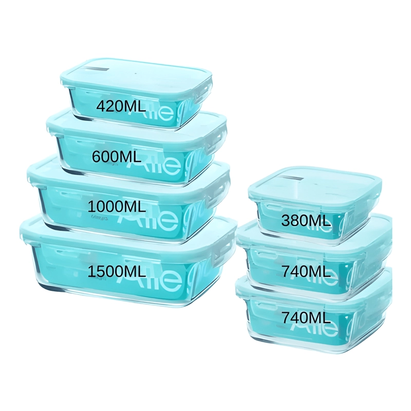 SET 7 TAPERS HERME TICOS VIDRIO TEMPLADO - 2