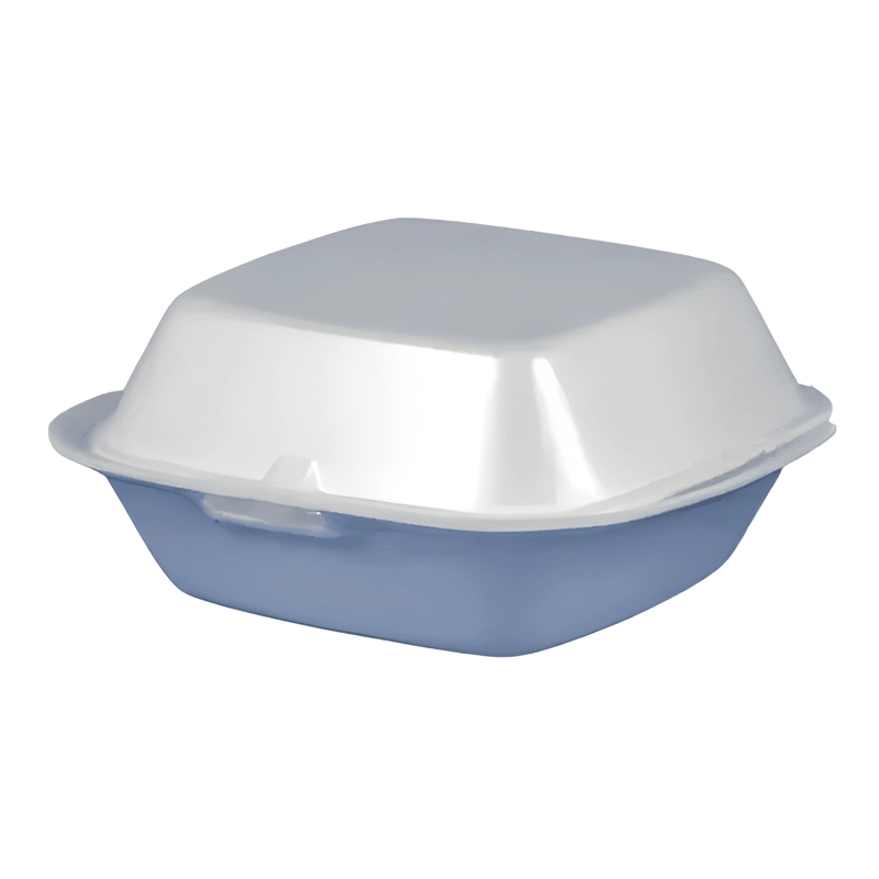 ENVASE CONTENEDOR PORTA SANDWICH Y HAMBURGUESA 100U - 1