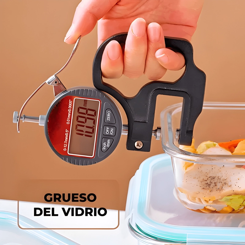 SET 3 TAPERS HERME TICOS VIDRIO 1040 ML - 2