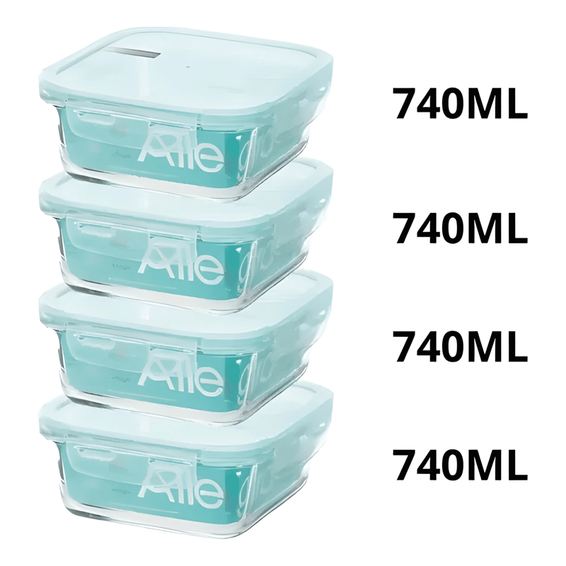 SET TAPERS HERME TICOS CUADRADOS 740 ML - 1