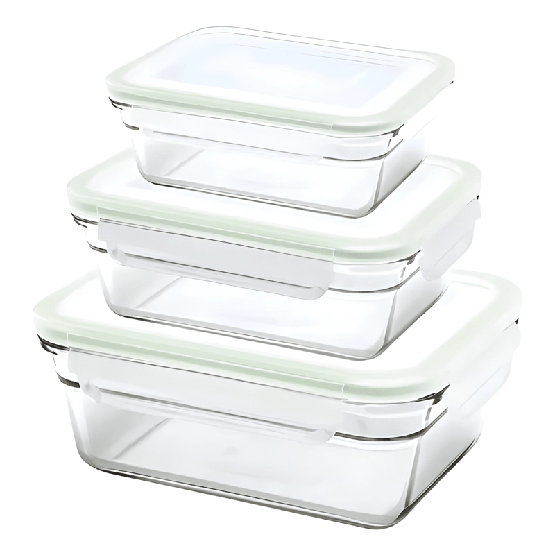 RECIPIENTE VIDRIO HERME TICO APTO MICROONDAS 3U - 4