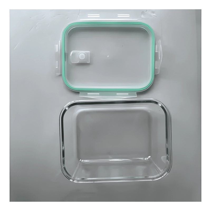 TAPER CONTENEDOR HERME TICO VIDRIO 1500 ML, TRANSPARENTE - 3