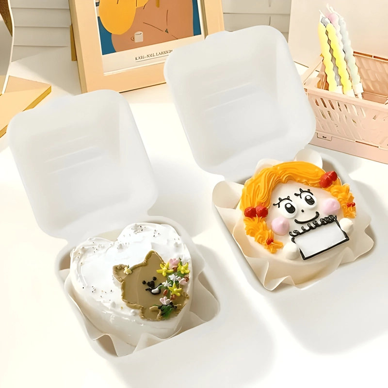 CONTENEDOR DESECHABLE COMPOSTABLE PARA ALIMENTOS 50U - 4