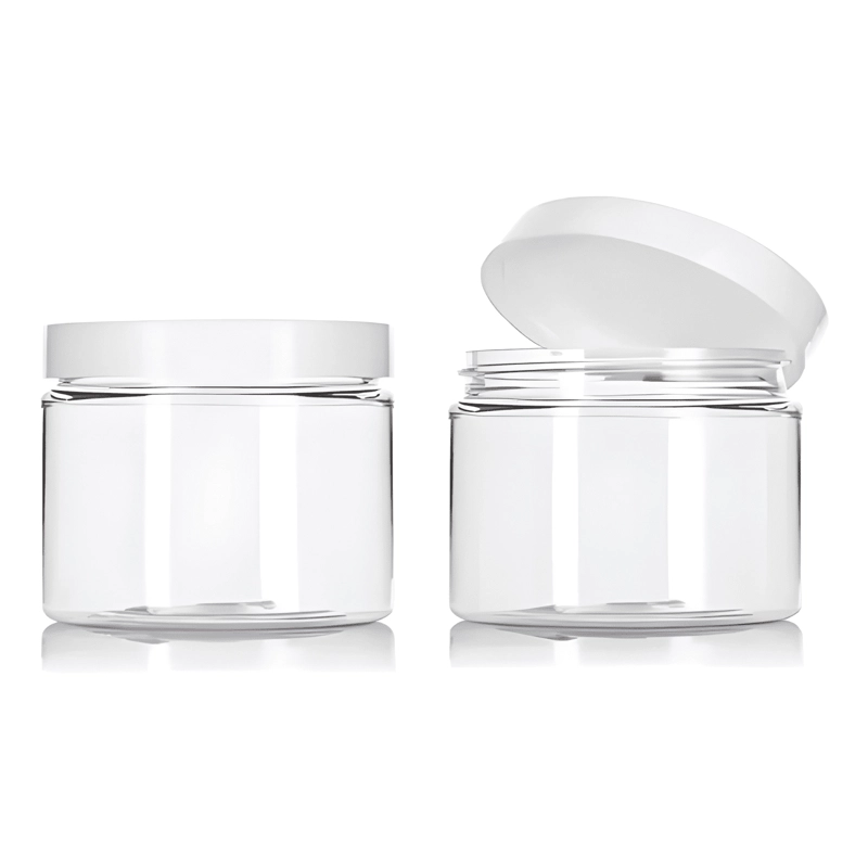 PACK 12 FRASCOS PLASTICO TAPA ROSCA 130 ML, BLANCA - 1