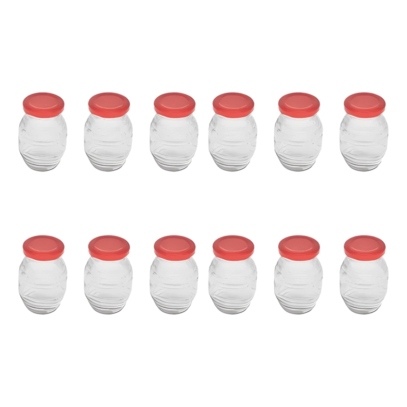 PACK 12 FRASCOS VIDRIO BARRILITO TAPA A PRESION 380 ML - 3