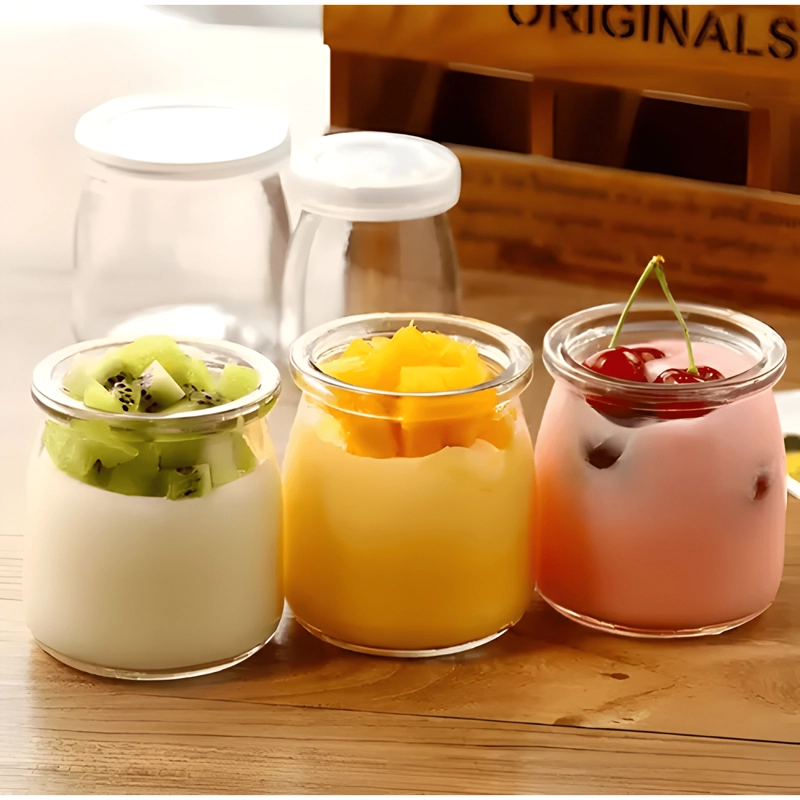 PACK 24 FRASCO VIDRIO PUDDING 150 ML PARA POSTRES #1 - 4