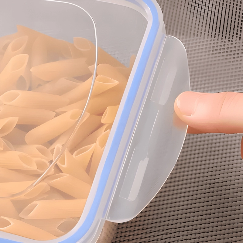TAPER CONTENEDOR HERME TICO PLASTICO 500 ML COMIDA 3U - 2