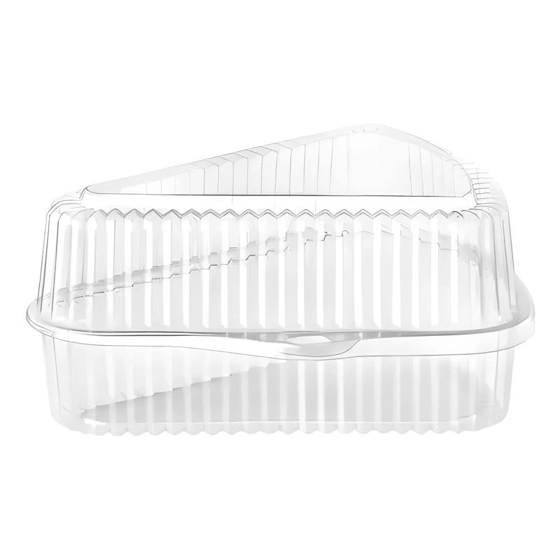 ENVASE TRIANGULAR PARA TORTA 13X7 CM 50U - 2