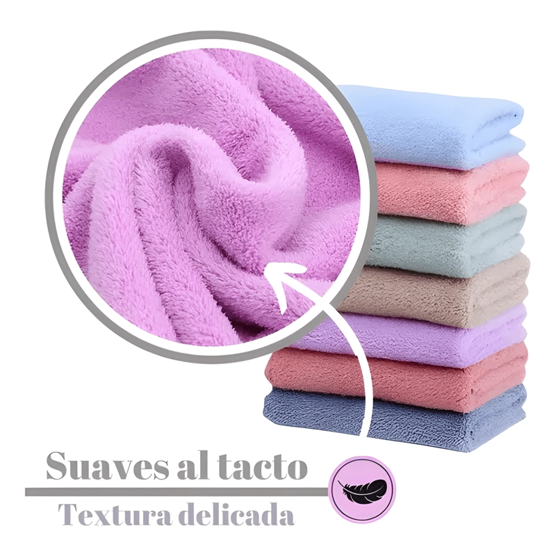 TOALLAS DE CUERPO BAÑO MICROFIBRA SECADO RAPIDO PACK 3 #4 - 4