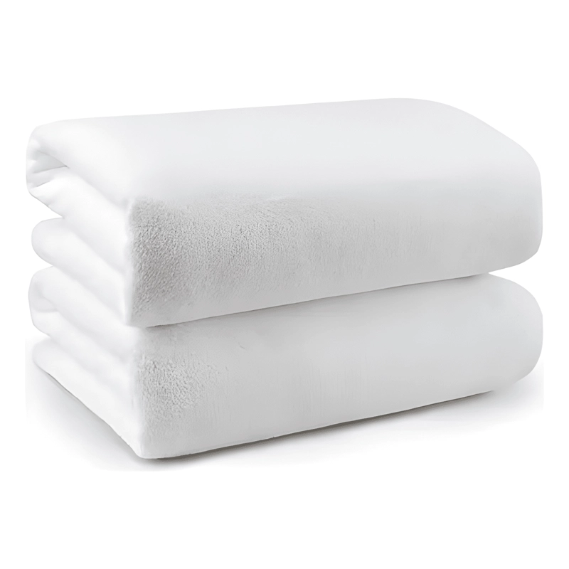 PACK 10 TOALLAS DE BAÑO DE HOTEL ALGODON 75*35CMBLANCO - 4