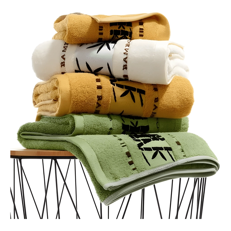 SET 4 TOALLA DE BAÑO ALGODON BAMBOO SUPER SUAVES - 4