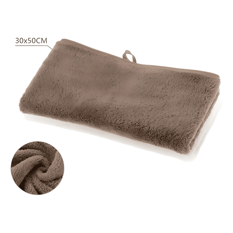 PACK DE 4 TOALLITAS DE MICROFIBRA 30X50 CM LISAS PARA BAÑO - 1