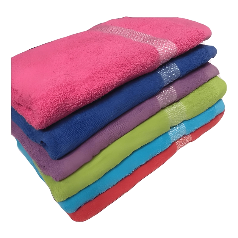 PACK 6 TOALLA DE BAÑO ALGODON 140*75 COLORES 21 - 1