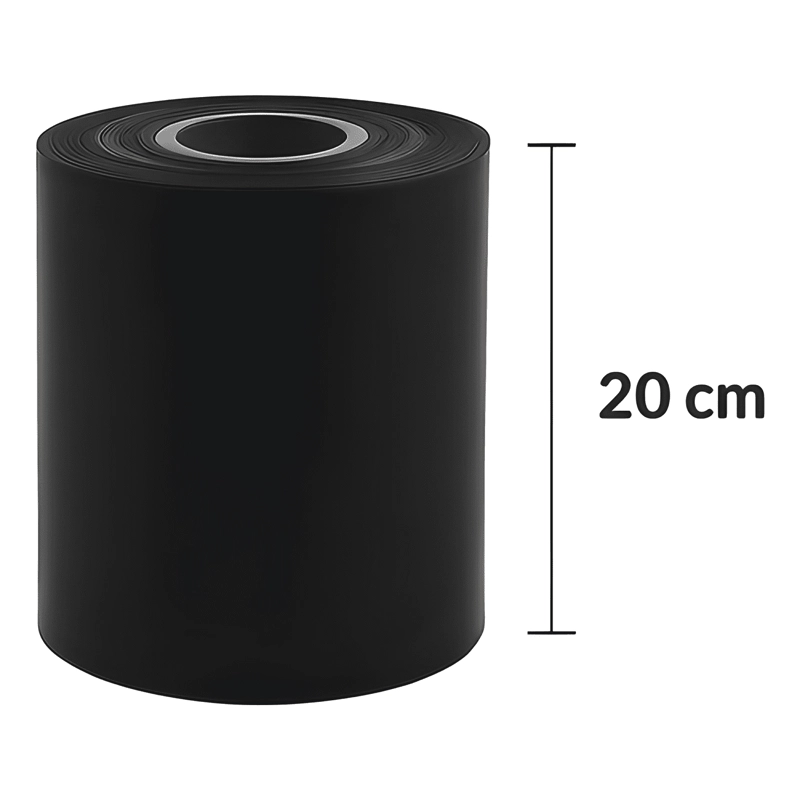 MANGA RIEGO 20CM ANCHO X 100MTS LARGO NEGRA - 2