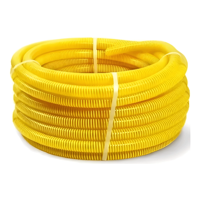 MANGUERA DE SUCCION MOTOBOMBA 3 PULGADAS 5 METROS AMARILLO - 2