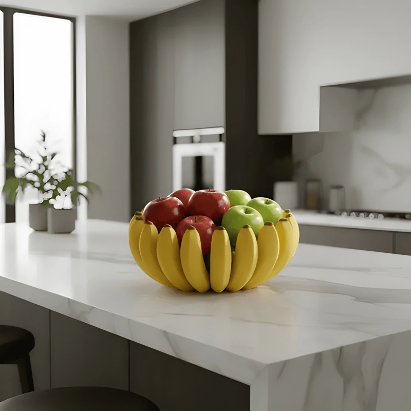 BOWL PARA COCINA DISEÑO BANANA FORMA CREATIVA DECO - 1