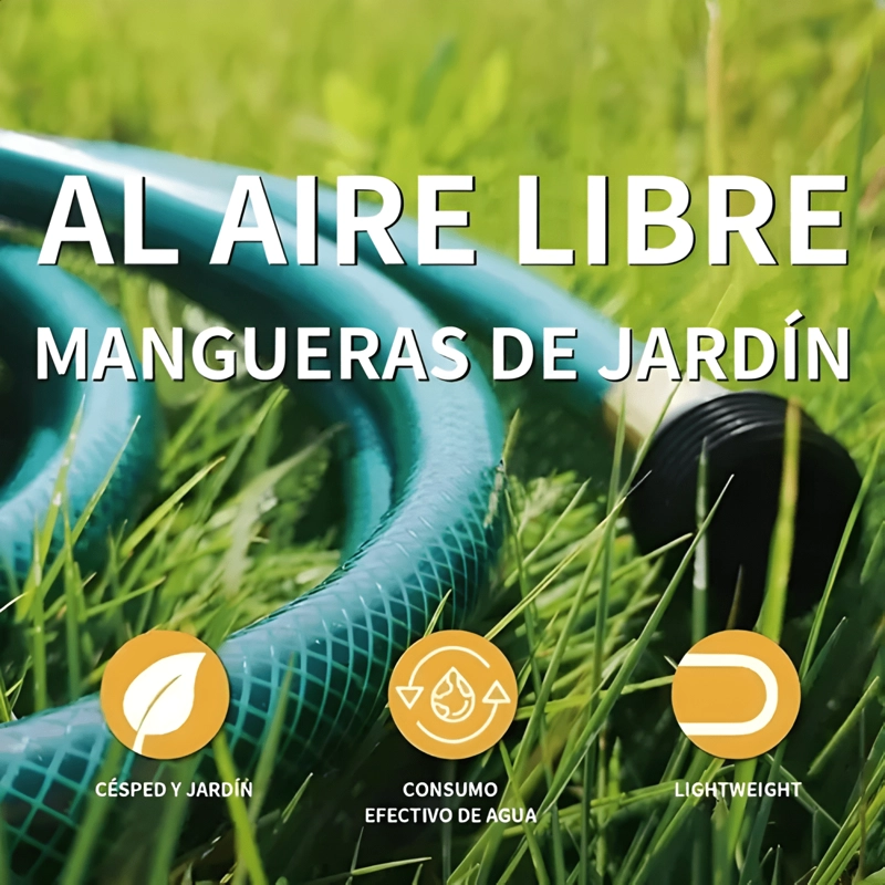 MANGUERA JARDIN REFORZADA 1/2 PULGADA 20 MTS MAS #4 - 2