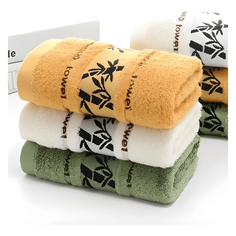 SET 6 TOALLA DE BAÑO ALGODON BAMBOO SUPER SUAVES - 3