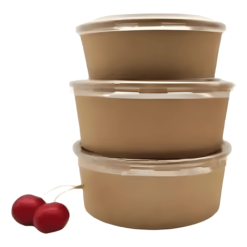 BOWL KRAFT 1300 ML CON TAPA ECOLOGICO 20 UNIDADES - 4
