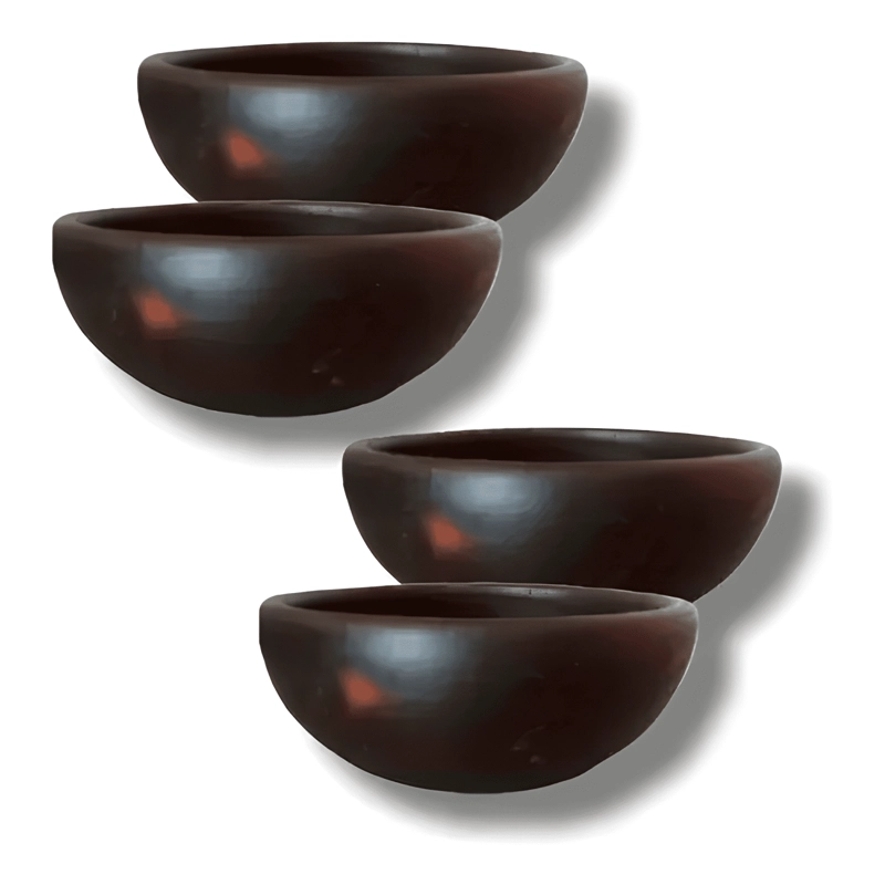 POCILLO O PAILA DE GREDA 16 CM PACK 6 UNIDADES - 1