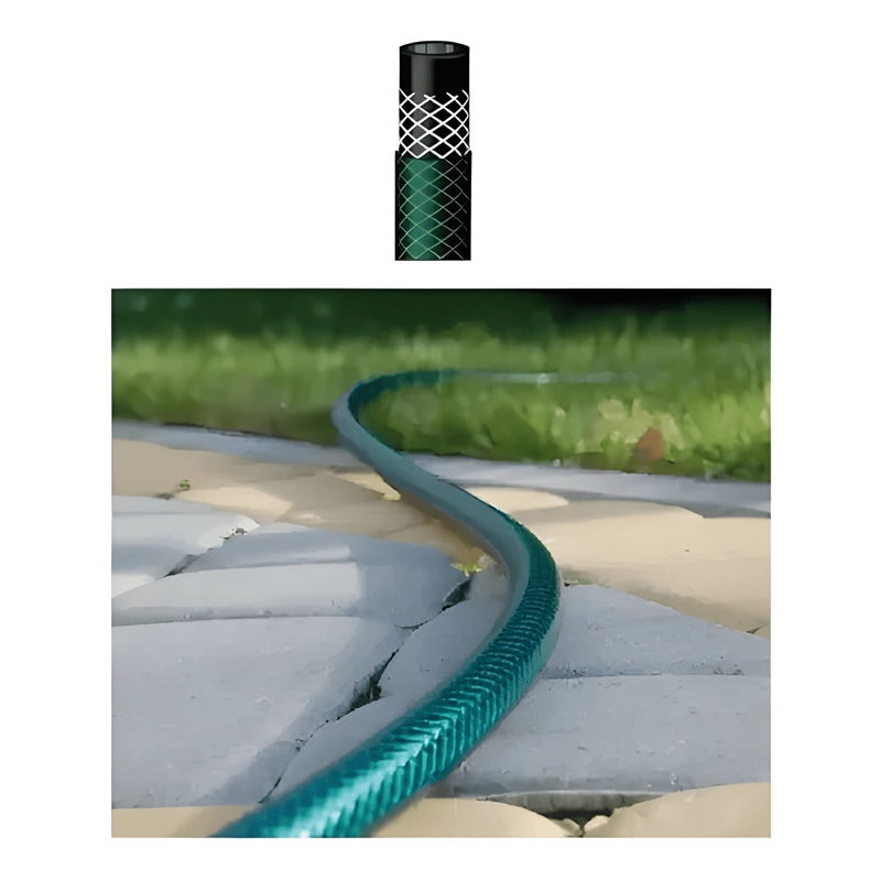 MANGUERA 1/2 ROLLO 50 METROS + KIT CONECTOR MUSGO VERDE - 4