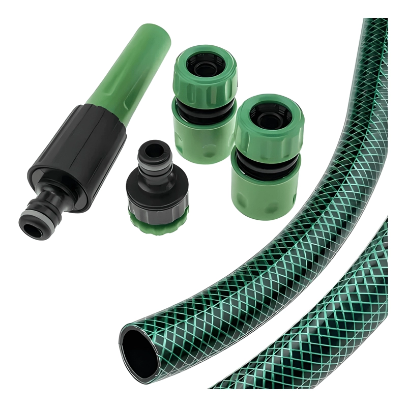 MANGUERA REFORZADA 1/2 PULGADA 25M PARA JARDIN CON PISTOLA - 3