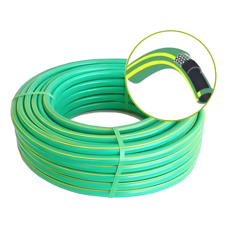 MANGUERA JARDIN FLEXIBLE 1/2 PULGADA 20 MTS REFORZADA VERDE - 2