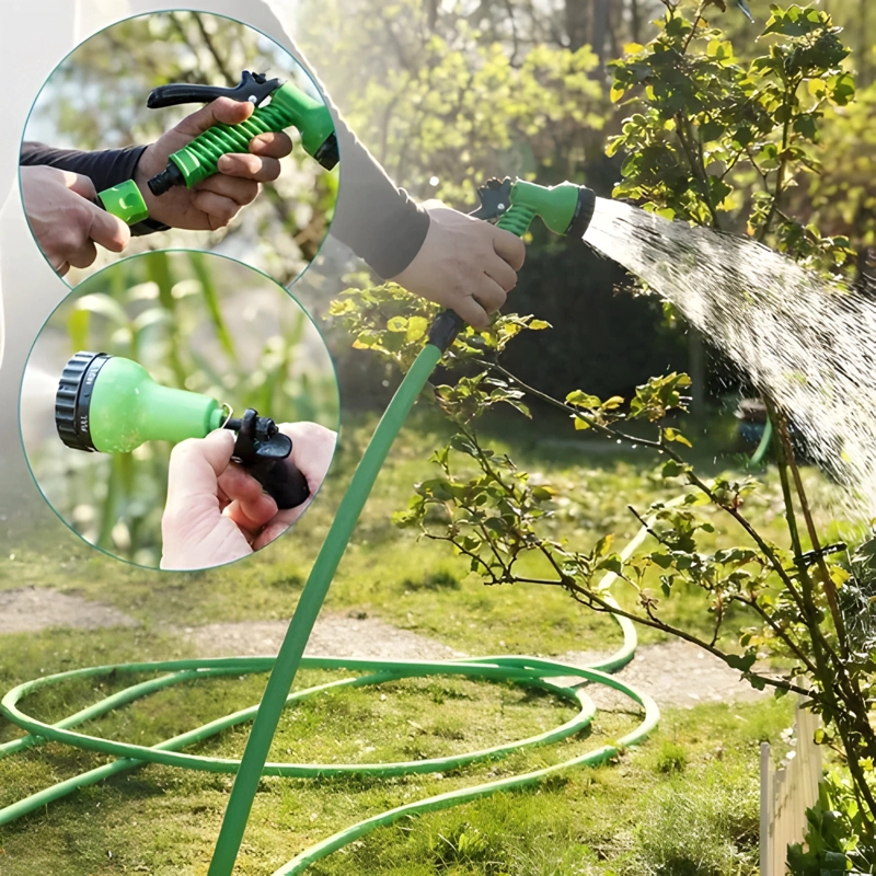 MANGUERA RETRACTIL EXPANDIBLE JARDIN 15 MTS. VERDE - 4