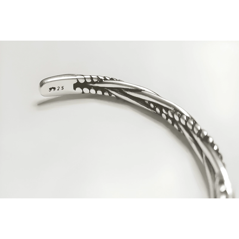 PULSERA TRENZADA PLATA 925 UNISEX #3 - 2