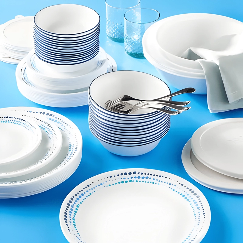 JUEGO DE VAJILLA CORELLE OCEAN BLUES PARA 4 PERSONAS JUEG... - 1