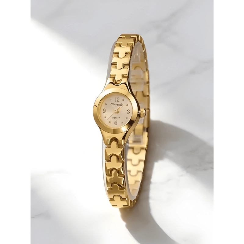 PIEZA ELEGANTE Y DELICADO PARA MUJER VERSATIL PEQUEÑO DORADO - 2