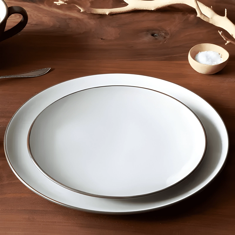 JUEGO DE VAJILLA 4 PIEZAS DE CERAMICA RESISTENTE NORITAKE... - 2
