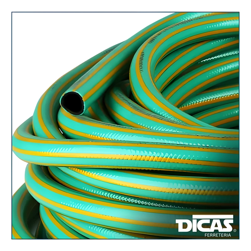 MANGUERA FLEXIBLE 1/2 PULGADA ROLLO 50 METROS CON ACCESORIOS - 2