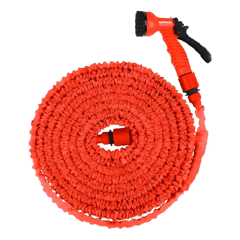 MANGUERA MAGICA RIEGO EXPANDIBLE 22,5 MTS. + PISTOLA NARANJA - 2