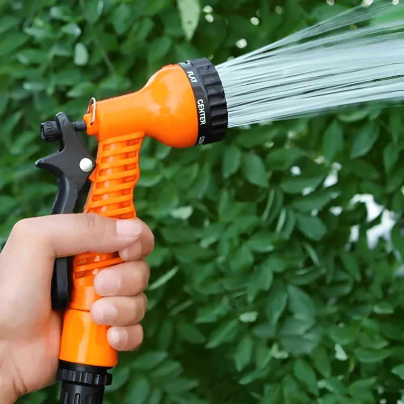 MANGUERA MAGICA RIEGO EXPANDIBLE 22,5 MTS. + PISTOLA NARANJA - 3