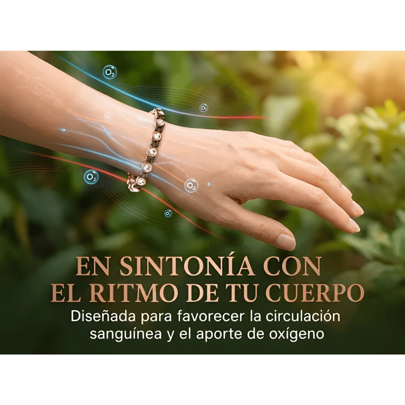 PULSERA COBRE MAGNE TICA - IMANES TERAPIA - BRAZALETE - 1