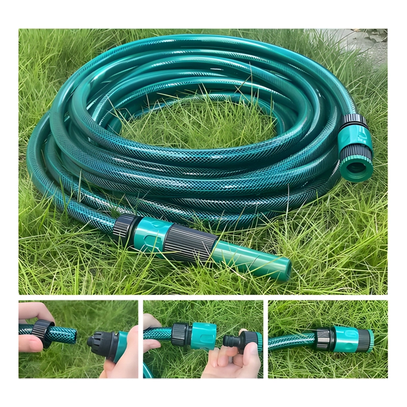 MANGUERA DE RIEGO 1/2 PULGADA 20M REFORZADA CON ACOPLES Y - 3