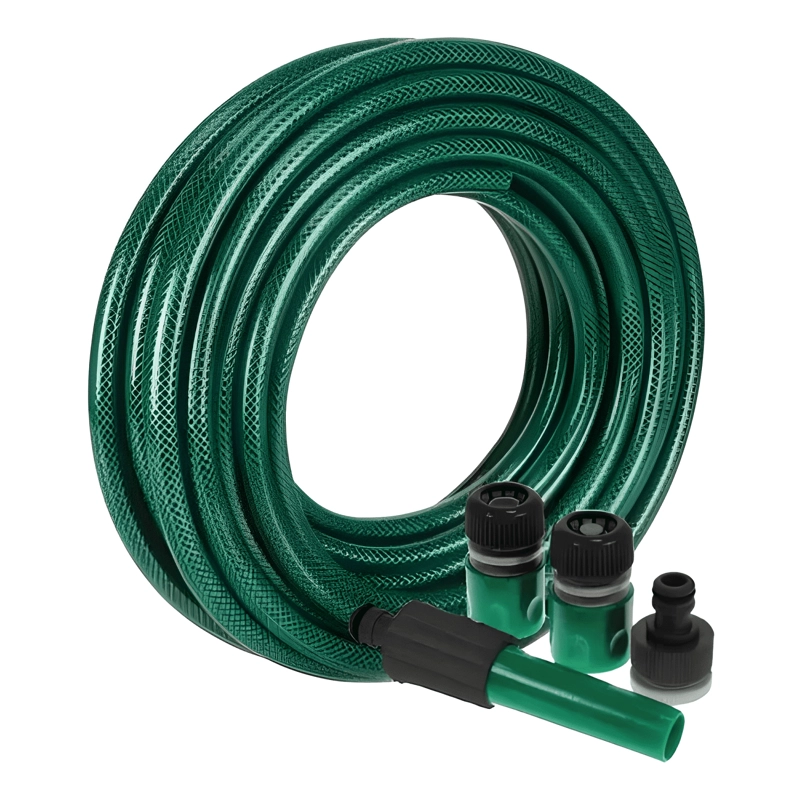 MANGUERA DE RIEGO 1/2 PULGADA 20M REFORZADA CON ACOPLES Y - 4