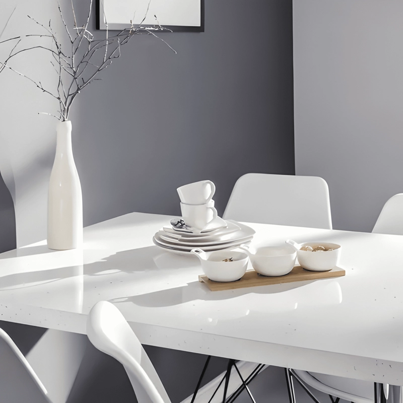 JUEGO DE LOZA CUADRADO PORCELANA 30 PIEZAS HOME COLLECTION - 1