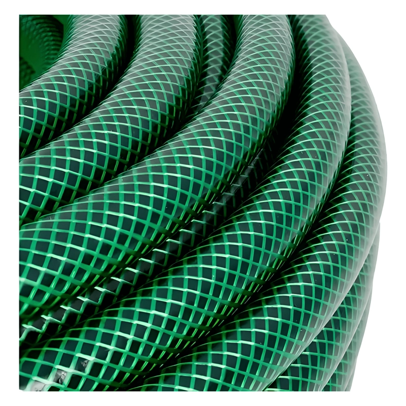 MANGUERA JARDIN PVC 1/2' 10M 12MM DIAMETRO VERDE OSCURO - 1