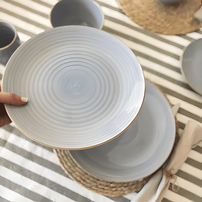 JUEGO LOZA CERAMICA 24 PCS AMALFI - 3