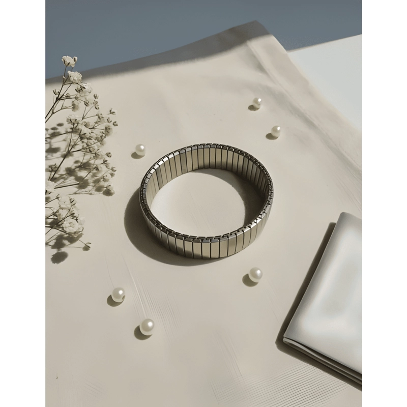 PULSERA ACERO ELASTICADA - 1
