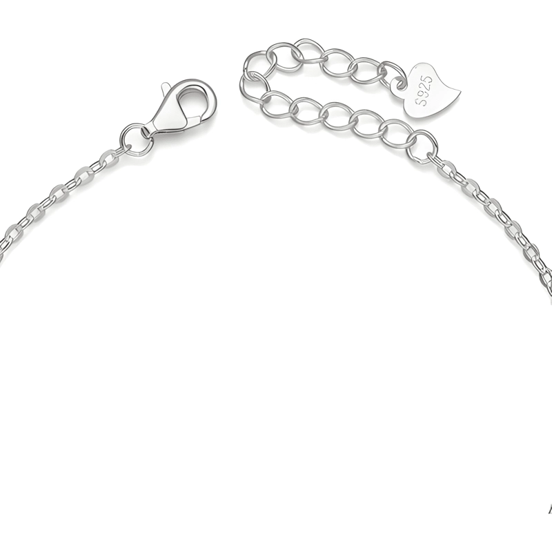 PULSERA DE NUDO DE BRUJAS PLATA FINA AJUSTABLE PROTECCION - 3