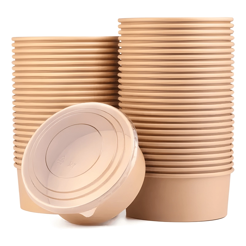 ENVASE BOWL CON TAPA DE 750ML PACK 100 UNIDADES - 2